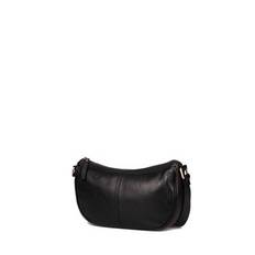 Treats Crossbody Gunhild i Bådformet Sort Læder