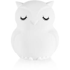 Zopa Silicone LED Lamp with Music Size L natlampe med melodi Owl 1 stk. - 1 stk.
