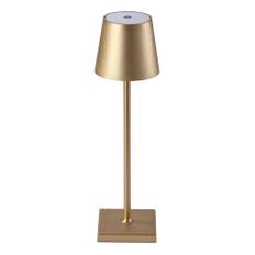 Bordlampe LED m/touch - ledningsfri - 4 farver (Farve: Guld)