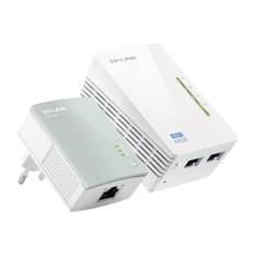 TP-LINK TL-WPA4220KIT AV500 2-Port Wifi Powerline Adapter Starter Kit - Powerline Adapterkit HomePlug AV (HPAV)