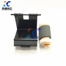 Kechao pappersupptagningsrulle+separeringsdyna kompatibel för samsung clp -610nd 620 615 660 770 775 kopiatordelar - Svart
