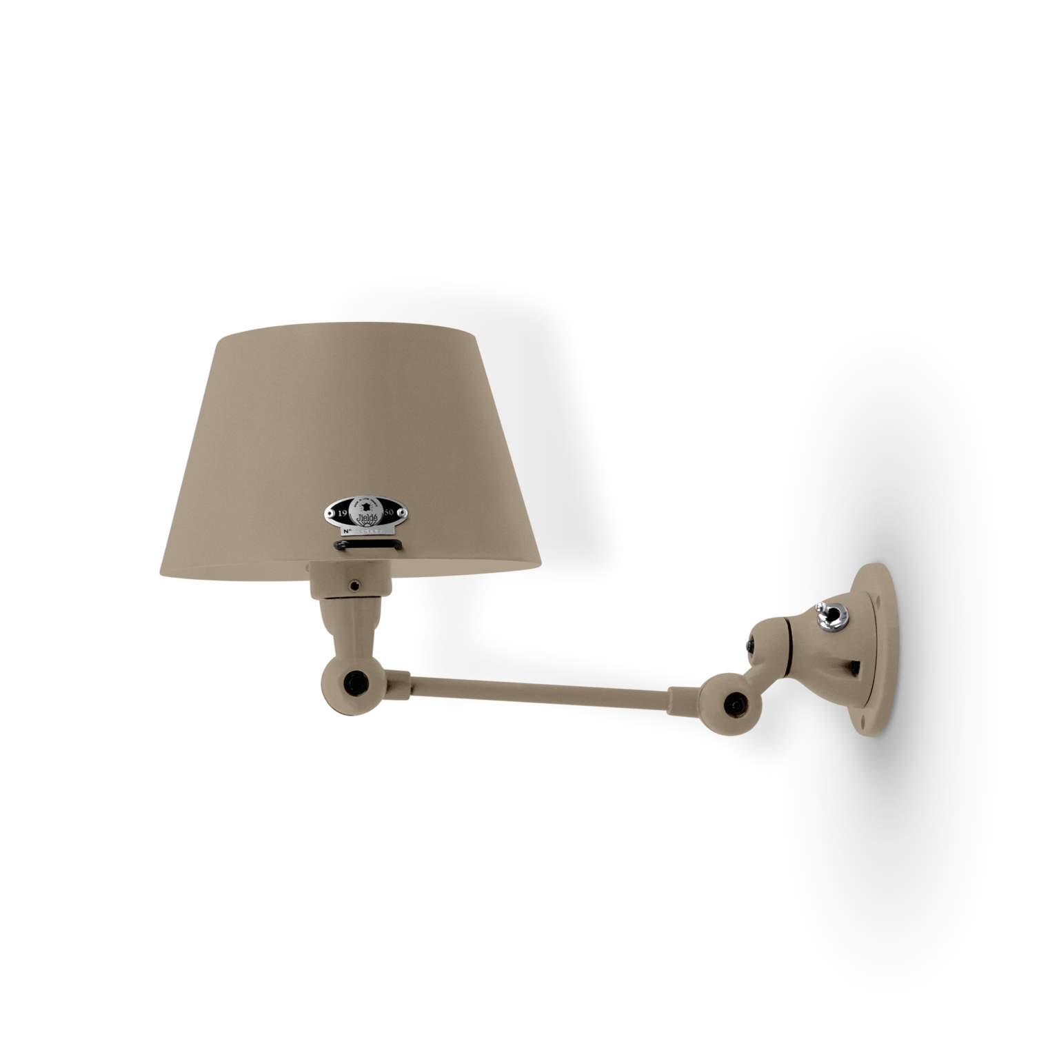 Aicler AID701 væglampe fra Jieldé - Pearl beige / Mat