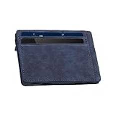 Magic Wallet | PU Leather Wallet | Money Clip Wallets | Men's Credit Card Holder | Wallet with Coin Pocket | Elegant Leather Wallets for Credit Card, Coins, IDs, Men