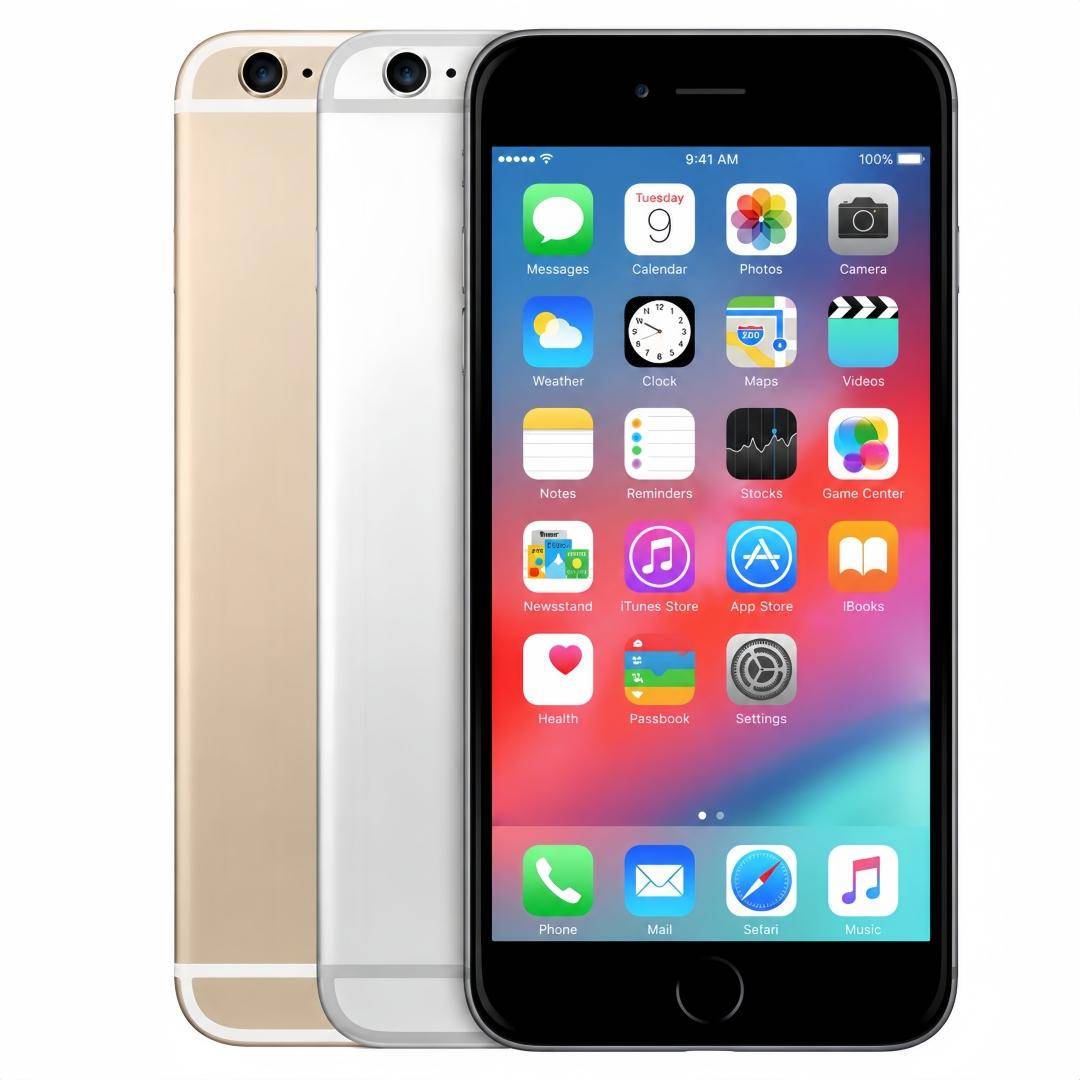 Apple iPhone 6 Plus 64GB ROM Black/Gold/Silver 4G LTE Smartphone Refurbished Unlocked Mobile Phone