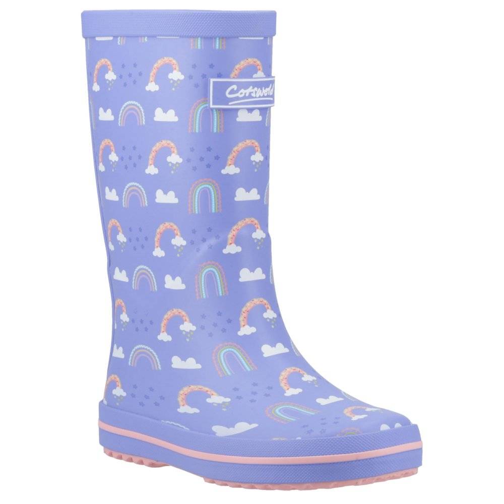 Cotswold Charlbury Junior Wellingtons Colour: Rainbow, Size: 11