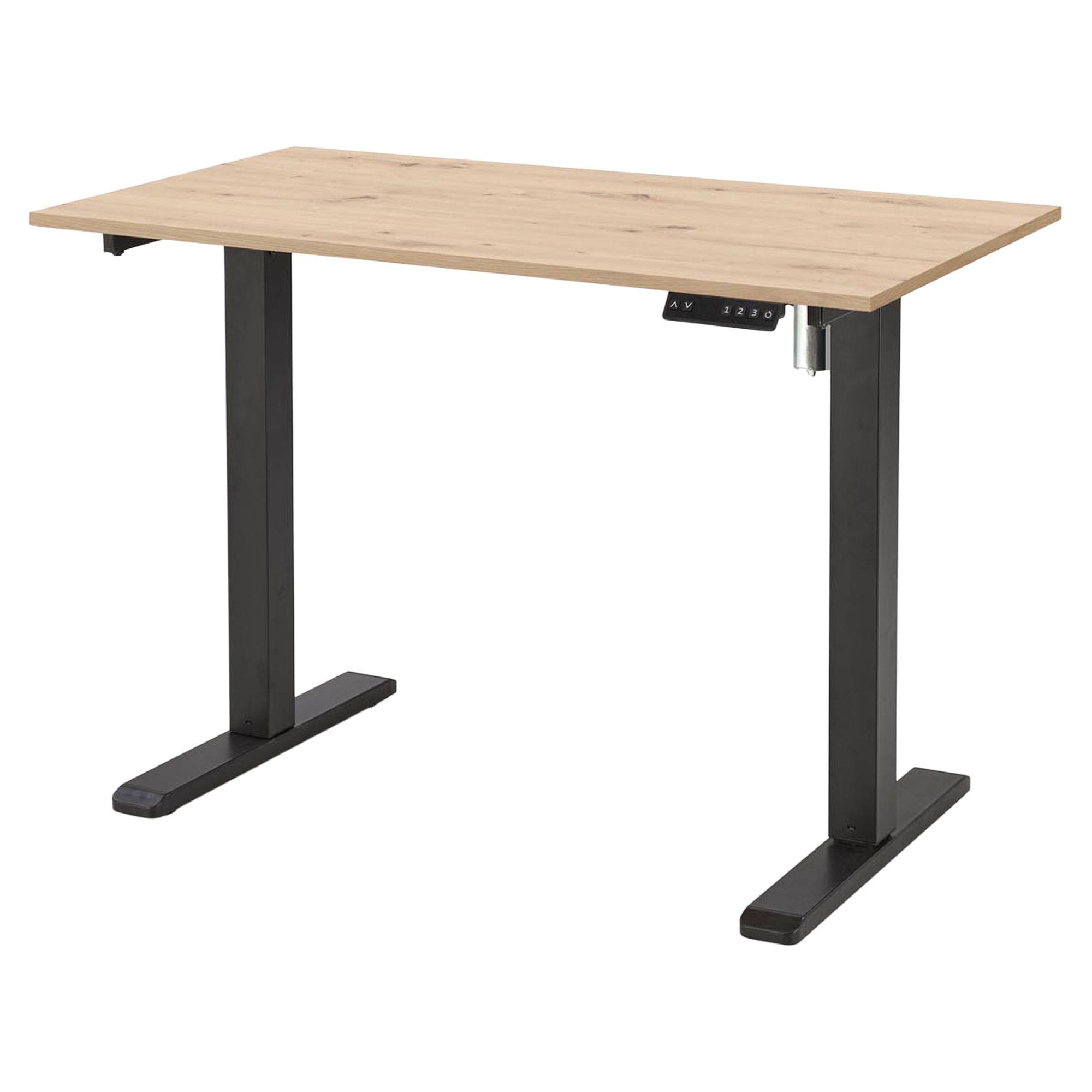 Skrivbord Elmre Artisan Ek, Svart 56x105 cm