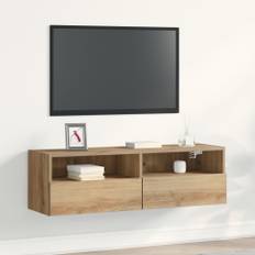 TV Vägghylla artisan ek 100 x 30 x 30 cm Konstruerat trä