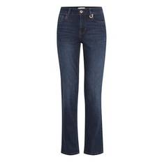 PZEmma HW Jeans Medium Straight Leg - 33/32 / Dark Blue