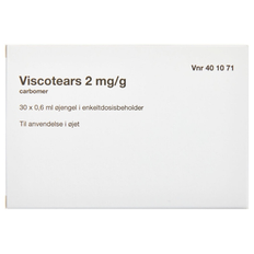 Viscotears Øjengel 2care4- Fri fragt over 249