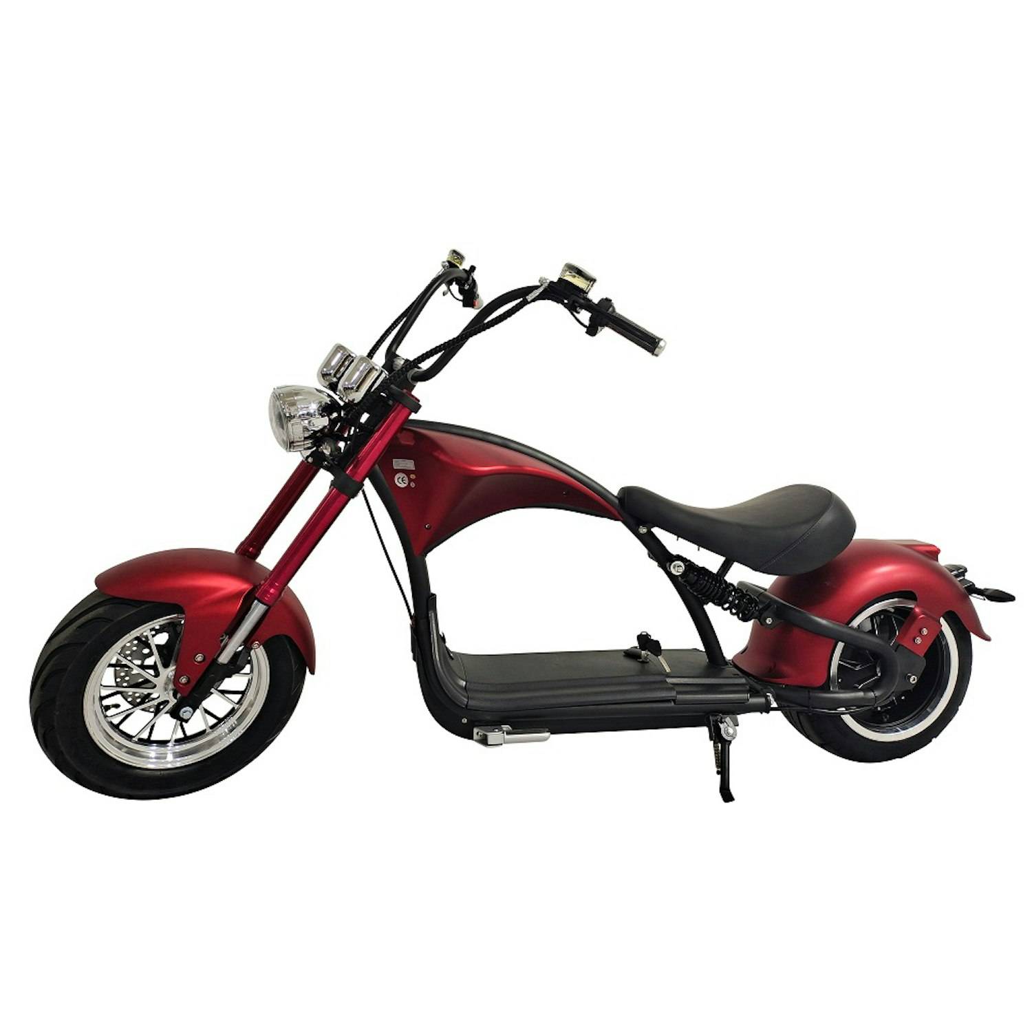 Elscooter Gardeney Båge Röd 2000W