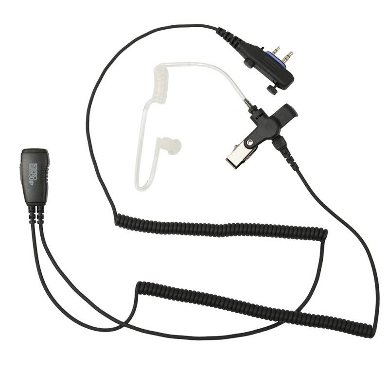 PRO-P180LA mic/PTT & öronmussla luftslang