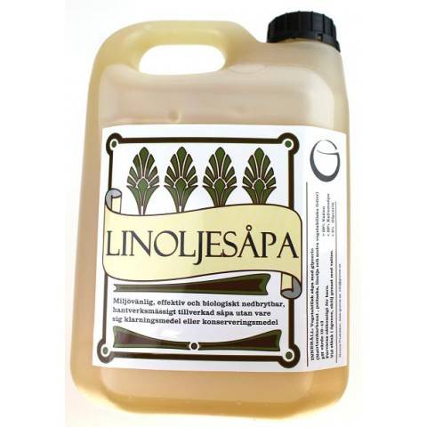 Grunne Linoljesåpa 2,5 liter