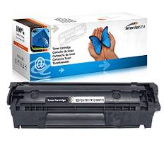 Starlet24 1x 12A Q2612A Toner Kompatibel Ersetzt für HP Q2612a 12A für HP Laserjet 1010 1012 1015 1018 1020 1022 1022n 1022n 1022nw 3015 3020 3030 3050 3052 3055 M1005 M1319 M1319f, Schwarz