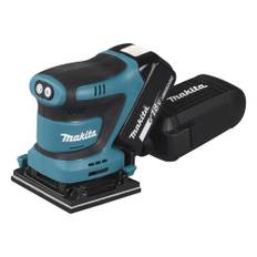 Makita DBO480Z bärbar slipmaskin Excenterslip 14000 OPM Svart, Blå 210 W