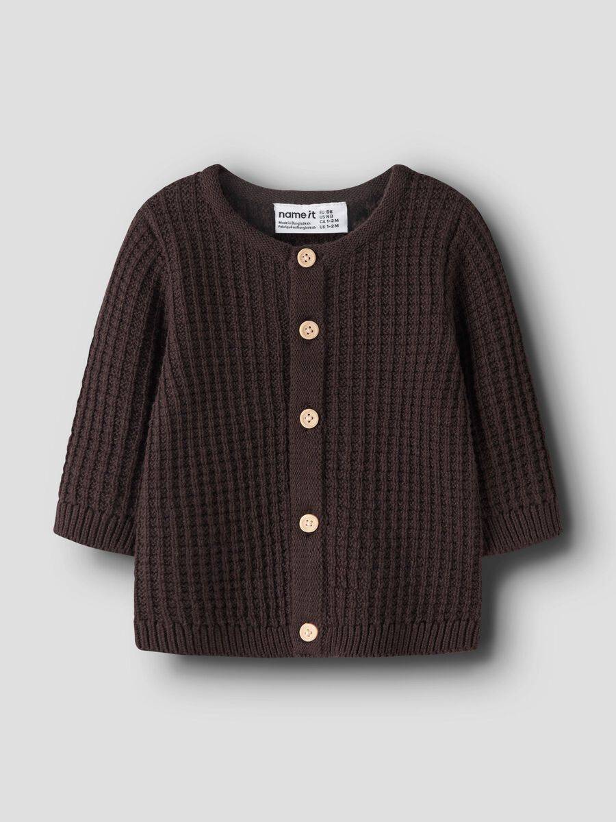 Normal Pasform Strikket Cardigan