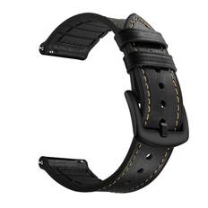 Premium Læderrem Garmin Venu 3 sort