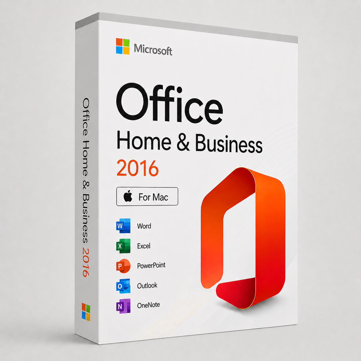 Microsoft Office 2016 Home & Business | for Mac | Bind | Perpetual License