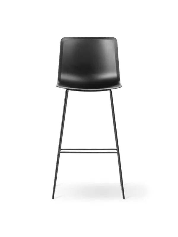 Pato Barstol fra Fredericia Furniture Dark grey / Krom - Jacobsen Plus