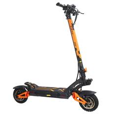 KuKirin G3 Pro 1200W*2 Motors Off-Road Electric Scooter 10 Inch Tires, 52V 23.2Ah Removable Battery svart