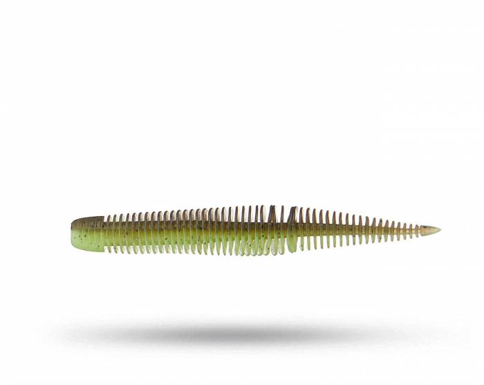 Geecrack Bellows Stick Floating Elastomer 2,8'' 7,1 cm - Green Pumpkin Chartreuse