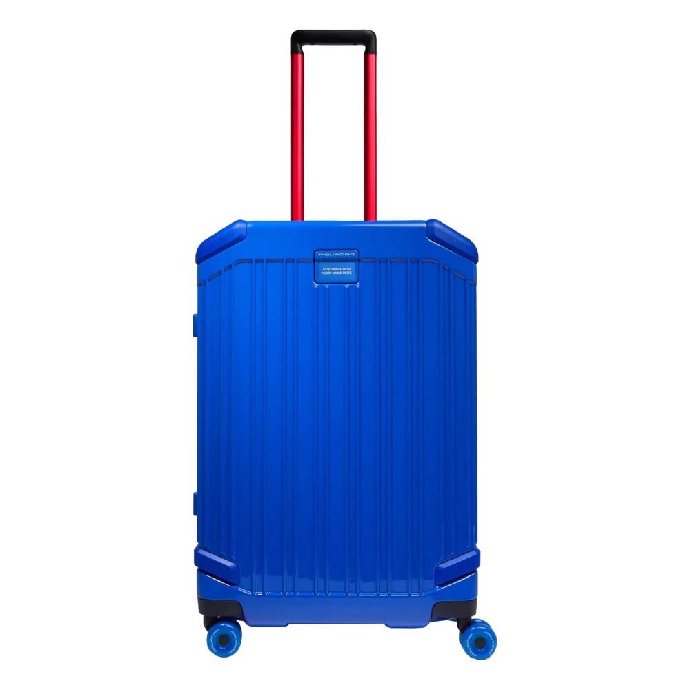 Piquadro - Blå Medium Trolley Resväska Resväskor - unisex - ONE Size -