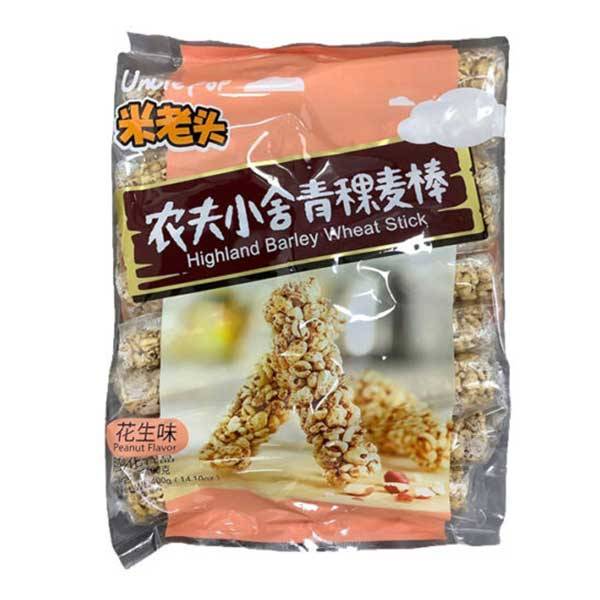 Uncle Pop Wheat Sticks Peanut Flavor – 400g