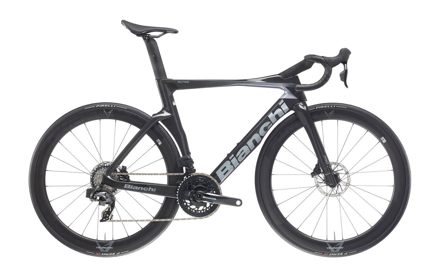Bianchi Oltre Pro Racercykel Carbon/Iridescent Glossy, Str. 50 - Svart (50)