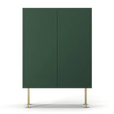 Decotique Vogue 64 Skåp Grön / Mässing - Skåp & vitrinskåp Målad Mdf Grön - 309946+189665