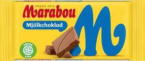 Mjölkchoklad mini 24 g Marabou