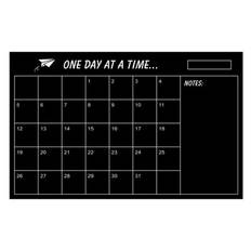 Wallsticker tavle. One Day At A Time Månedskalender til kridt. Inkl kridt. 60x45cm.