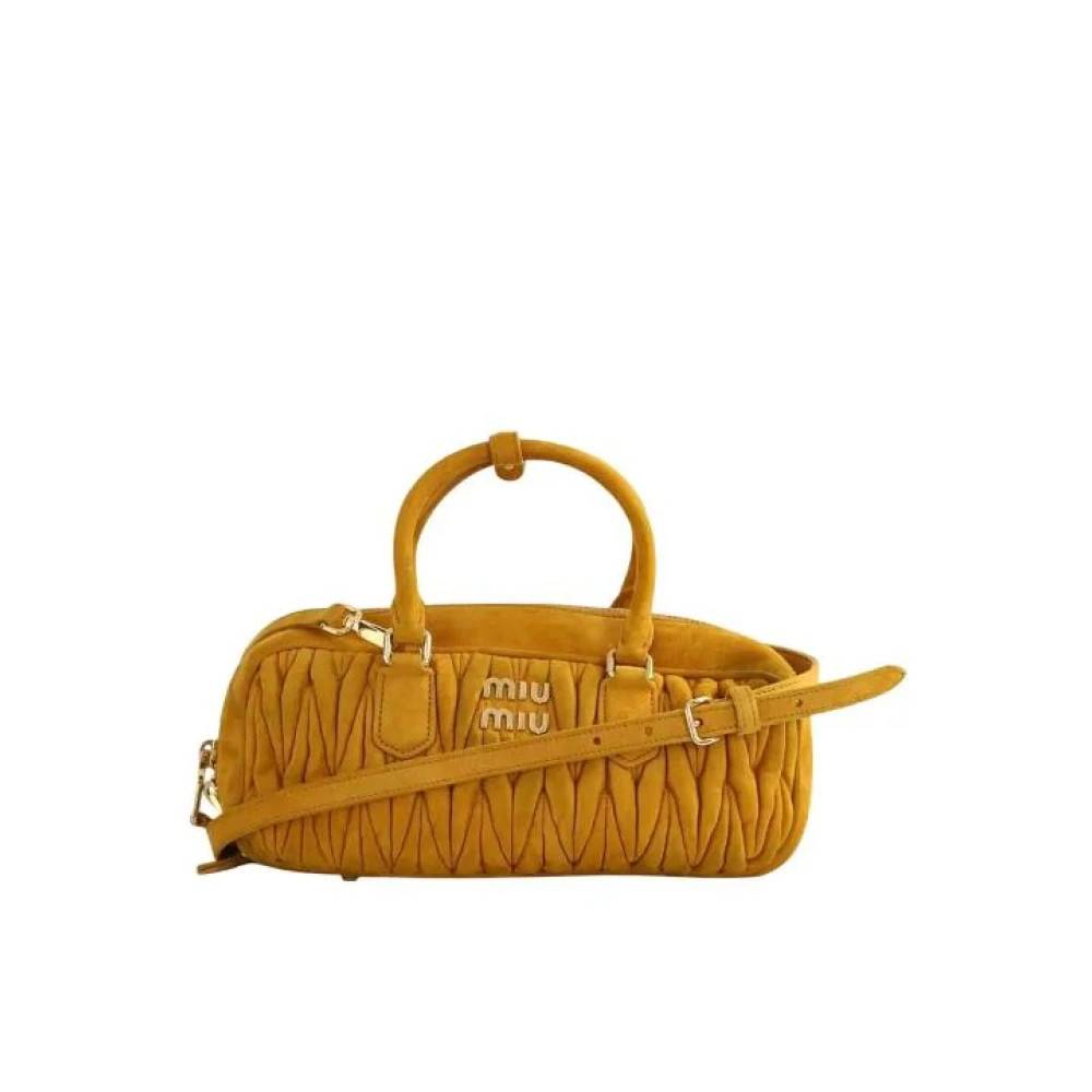 Miu Miu Pre-owned Pre-owned Arcadie Håndtaske - Vintage - Dame - Brun - ONE SIZE -