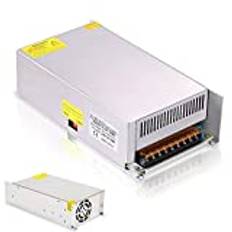 Trafo DC 24 V 50 A 1200 W Strömförsörjning Transformator - 230 V AC Till DC 24 Volt Industriell Adapter För LED Remsa Ljus