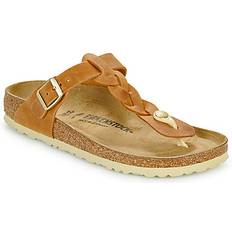 BIRKENSTOCK  Flip flops Gizeh Braided LEOI Cognac  - Brun - 40