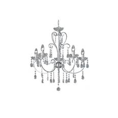 Takkrona Yarnell 60 cm - Krom Taklampa & takbelysning Wofi