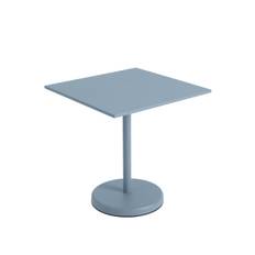 MUUTO - Linear Steel Udendørs Cafébord, Pale Blue