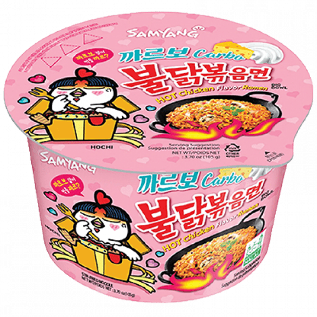 Samyang Carbo Hot Chicken Ramen 105g
