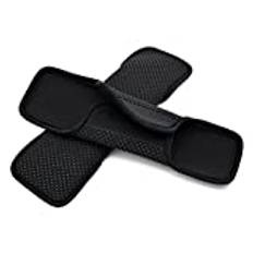 Wommty Vattentålig neopren mångsidig komfort midjebälte axelrem kuddar axel kudde dynor skydd för ryggsäck/ryggsäck resor klättring utomhus (ryggsäck), Svart, Backpack, Ryggsäck Ryggsäckar
