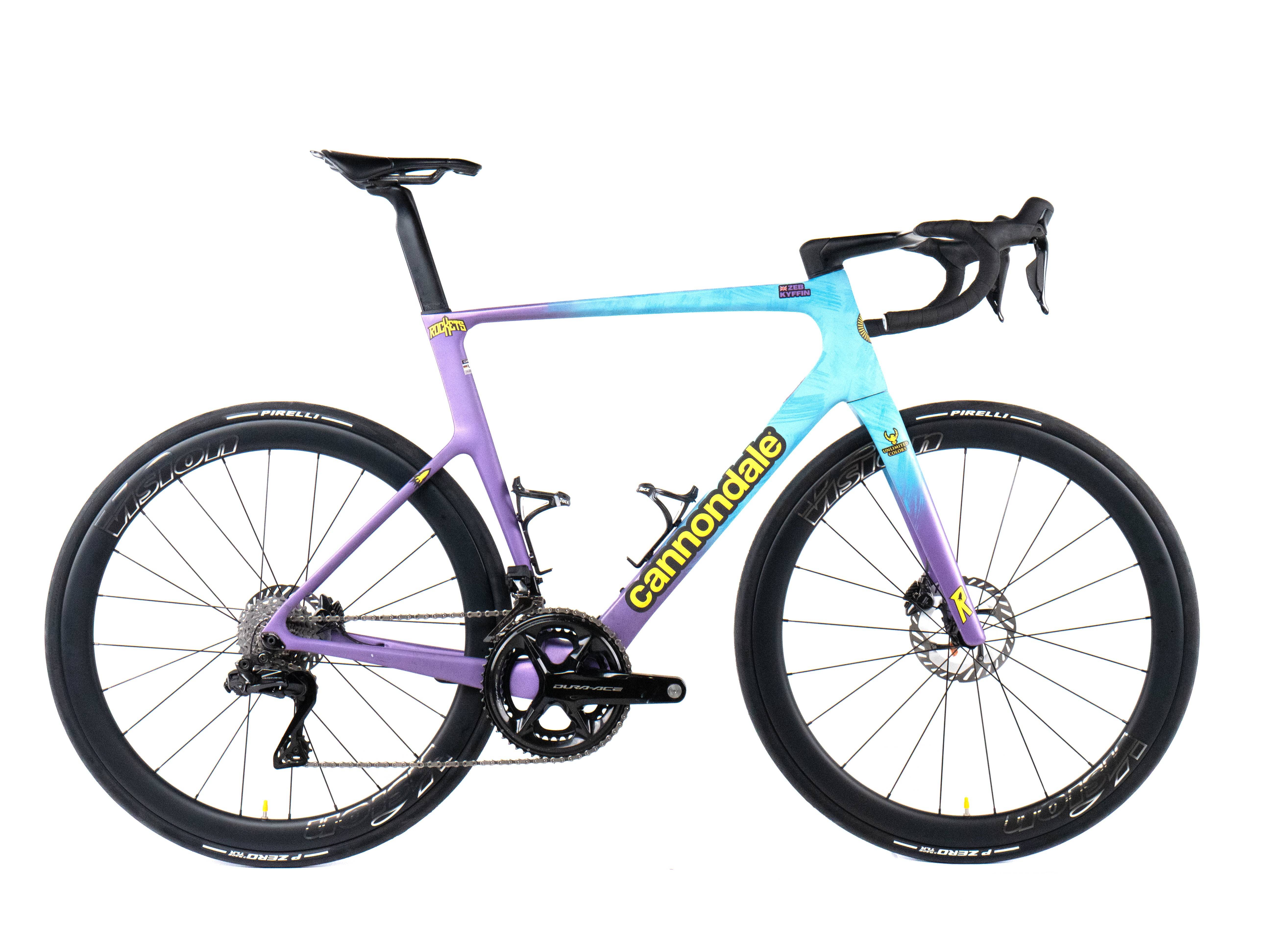 Cannondale Supersix Evo 2025 Zeb Kyffin size 58 Team Unibet Tietema Rockets Shimano Dura-Ace Di2 2x12sp - Bikeroom / 58 / team unibet tietema rockets (58)