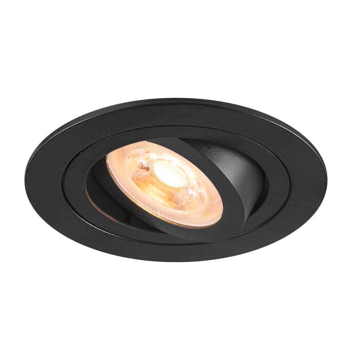 NEW TRIA 75 GU10 downlight SLV - Sort