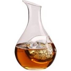 Vin och isbitar isolerat glas vinflaska hål sake glas iskanna hamsterbo kylrum ölkylare minivin - 340ml
