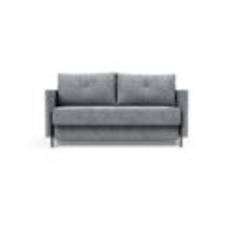 Innovation Living Cubed Sovesofa m. Armlæn L: 140 cm - Twist Granite/Mat Sort