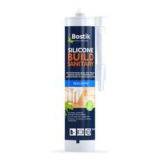 BOSTIK SILICONE BUILD & SANITARY MELLANGRÅ - 300ml