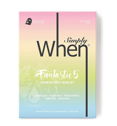 Simply WHEN Fantastic Five Assorted Sheet Mask Set