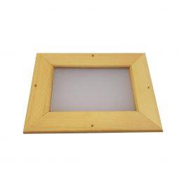 Fargelysterapi LED-lampe med fjernkontroll (sauna)