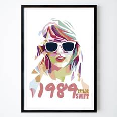 Mens & Portret Poster: Taylor Swift - 1989 van Lory Pentolo