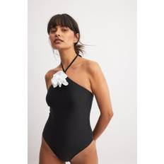 NA-KD Rose Swimsuit - Badedragter - Sort - Small - NA-KD / NAKD