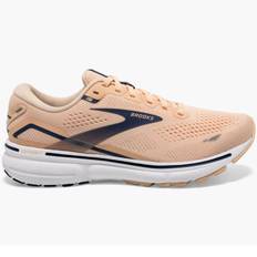 Brooks Ghost 15 Women's Running Shoes, Apricot/Estate Blue/White - 10 UK