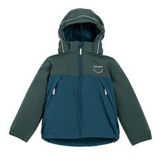 Viking Softshelljacka m. Fleece - Play - Dark Green - Viking - 7 år (122) - Softshell
