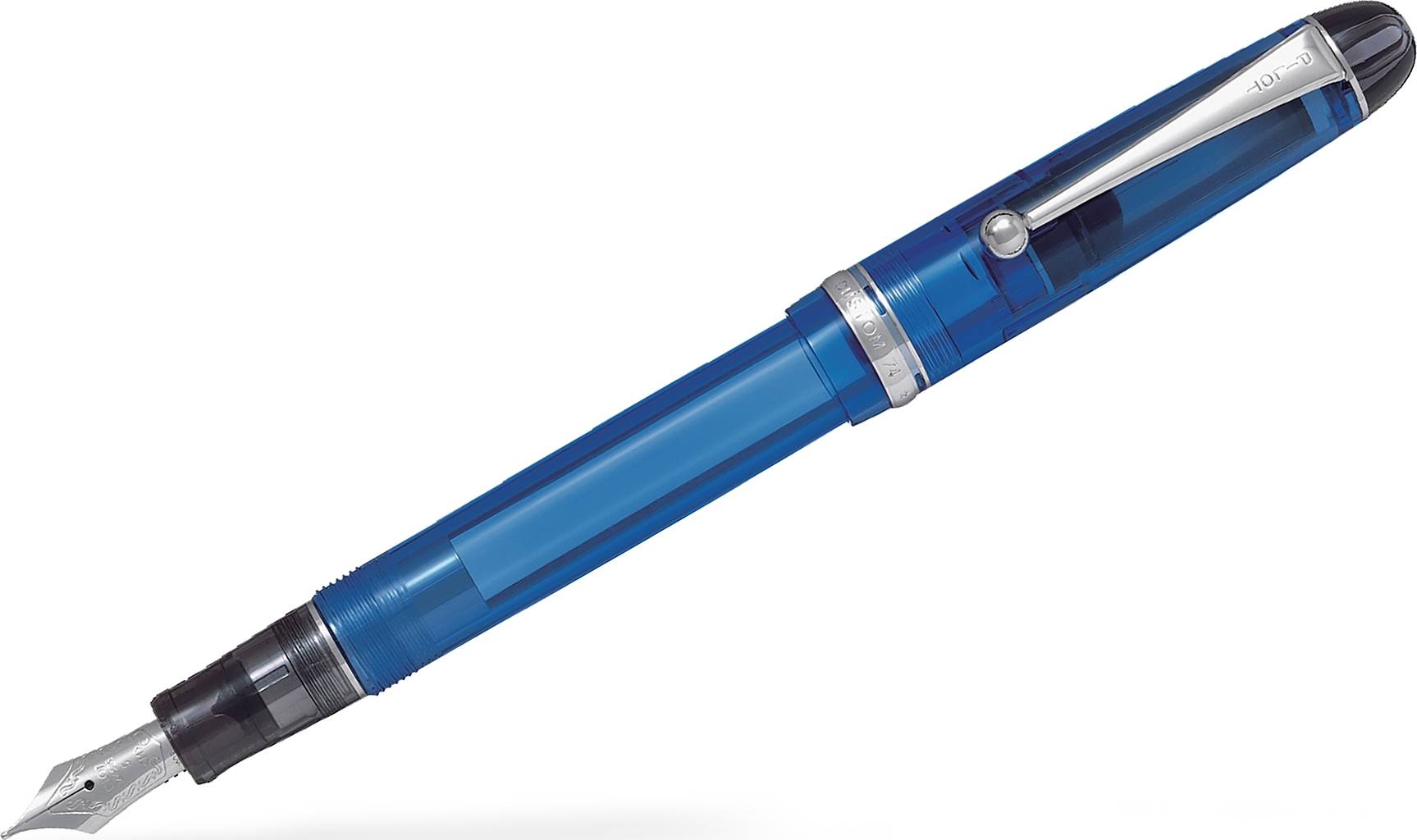 Pilot Custom 74 Reservoarpenna | Midnight Blue | M