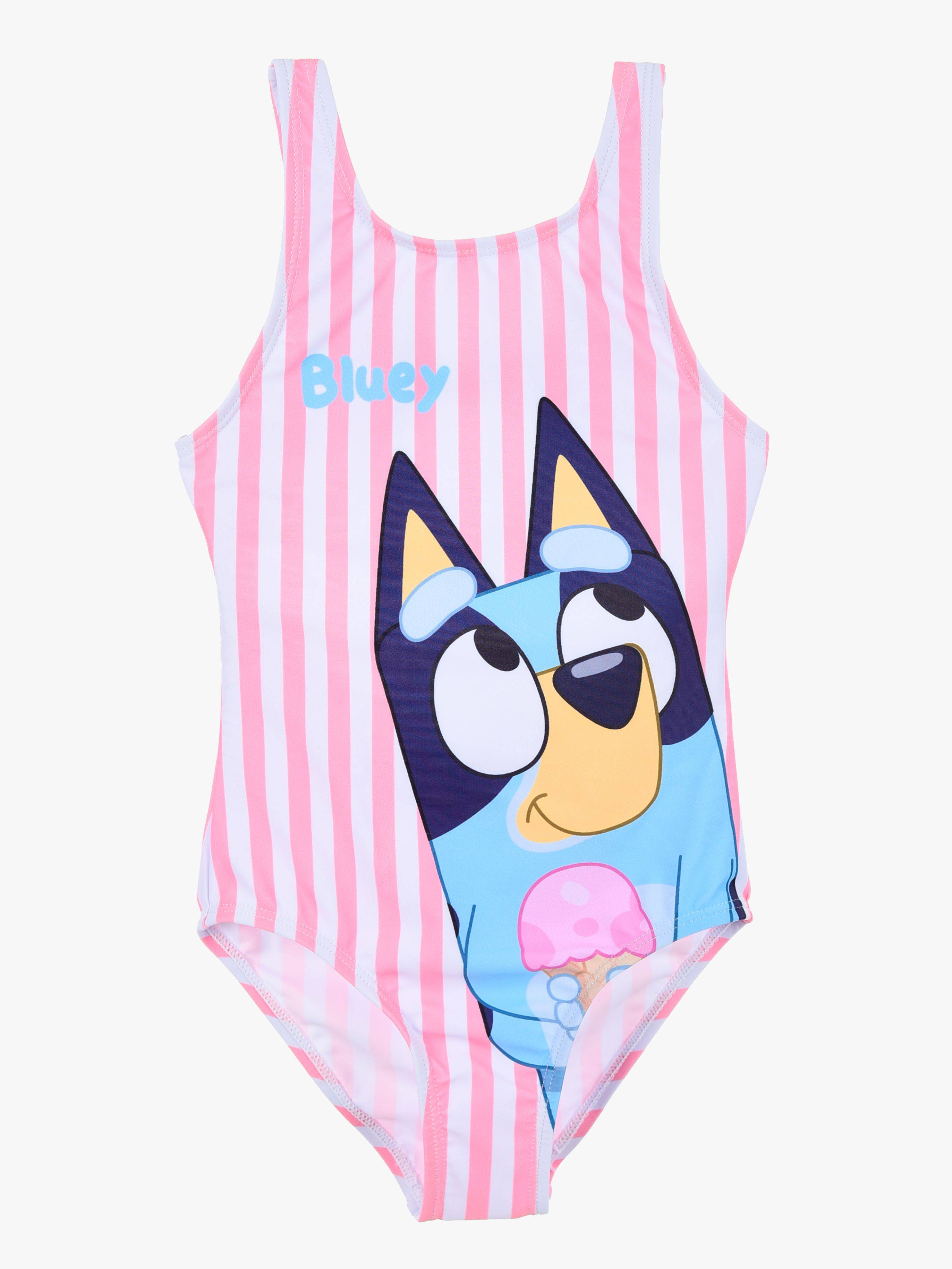 Bluey Badedragt, Pink, 98-104